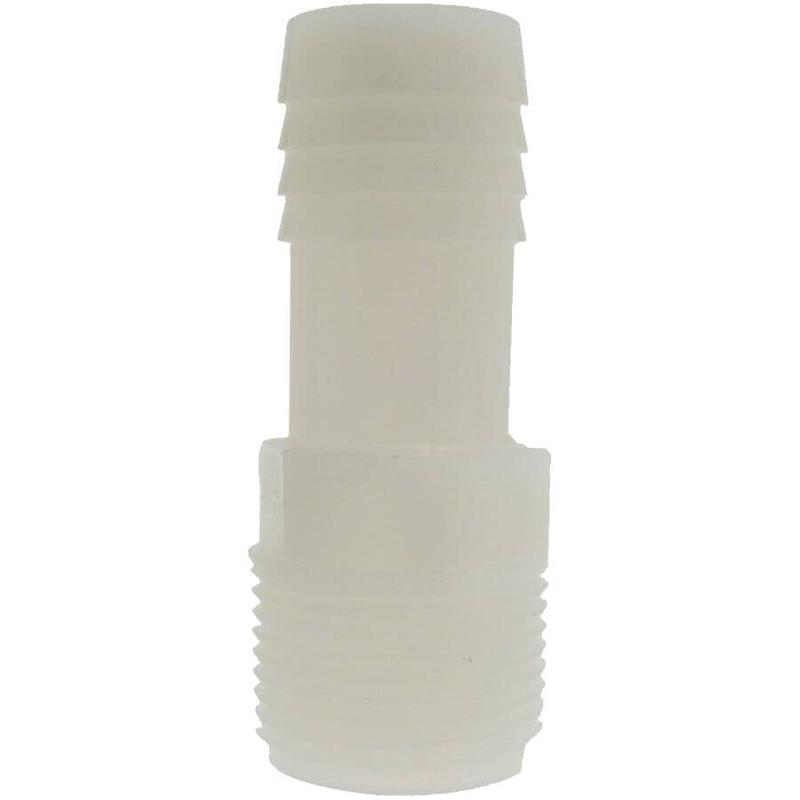 1/2\" Insert x 1/2\" MPT Nylon Adapter