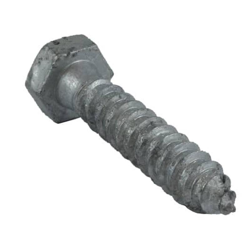 1/2\" x 2-1/2\" Galvanized Hex Lag Screw