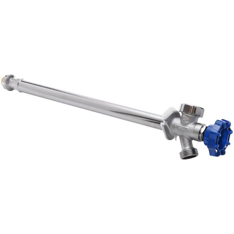 1/2\" Push Fit x 3/4\" Male Garden Hose Thread Frost Proof Push \'N\' Connect Wall Hydrant