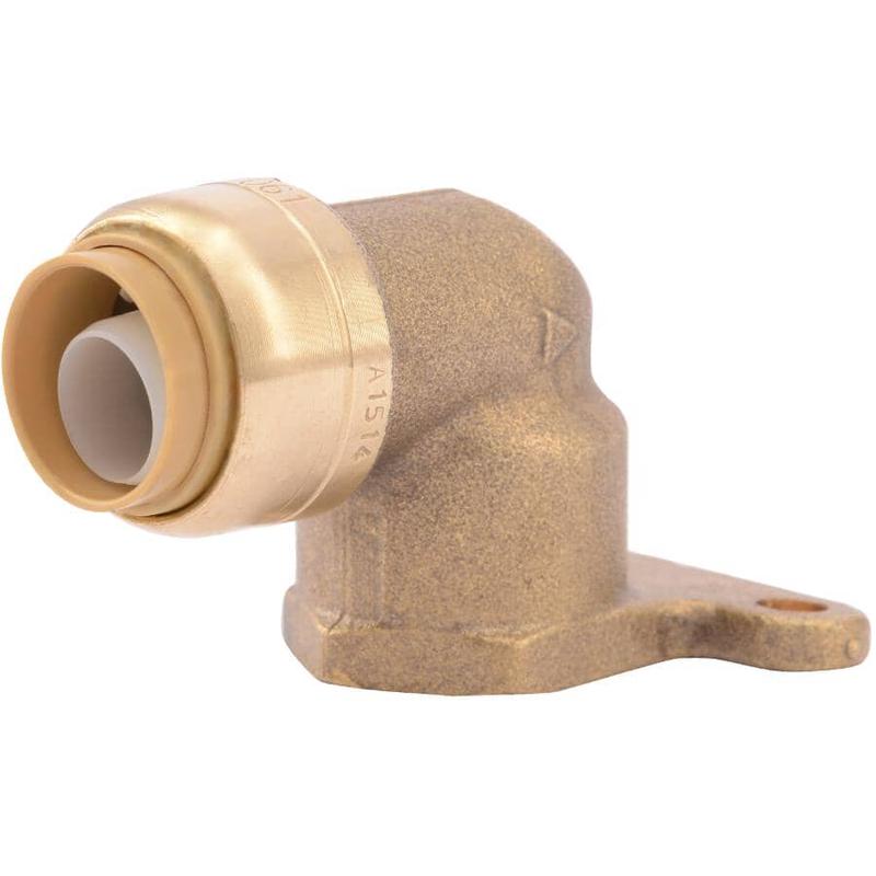 1/2\" Brass 90 Degree Hy-Ear Female Elbow