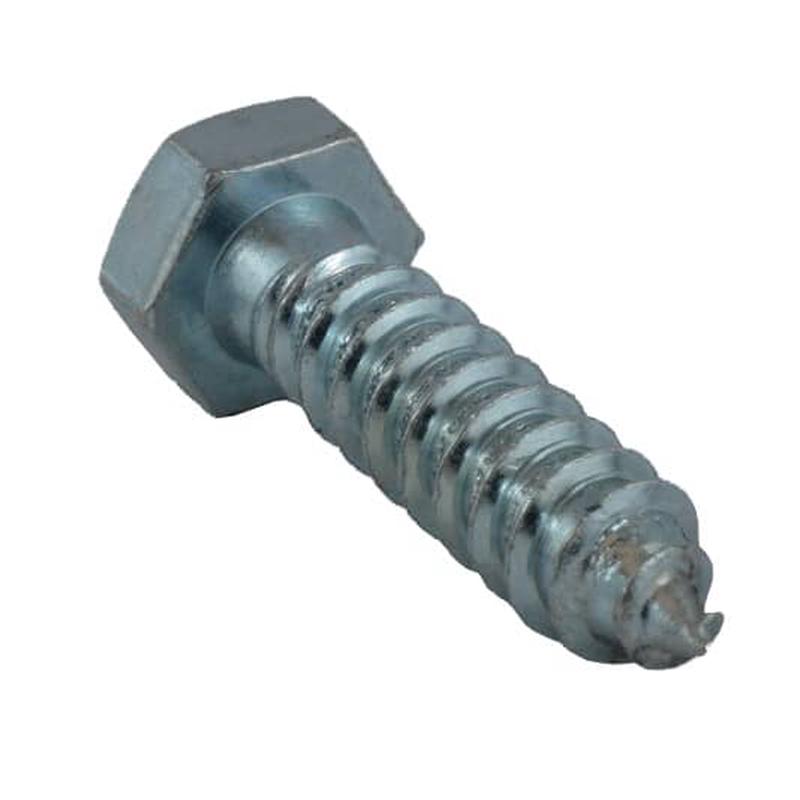 1/2\" x 2\" Zinc Plated Hex Lag Screw
