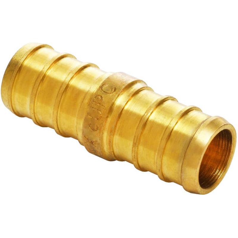 1/2\" Insert Brass Couplings - 25 Pack