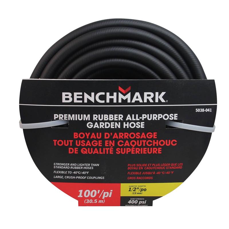 1/2\" x 100\' Rubber Garden Hose