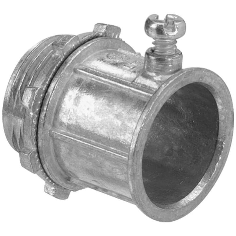 1/2\" EMT Set Screw Connectors - 5 Pack