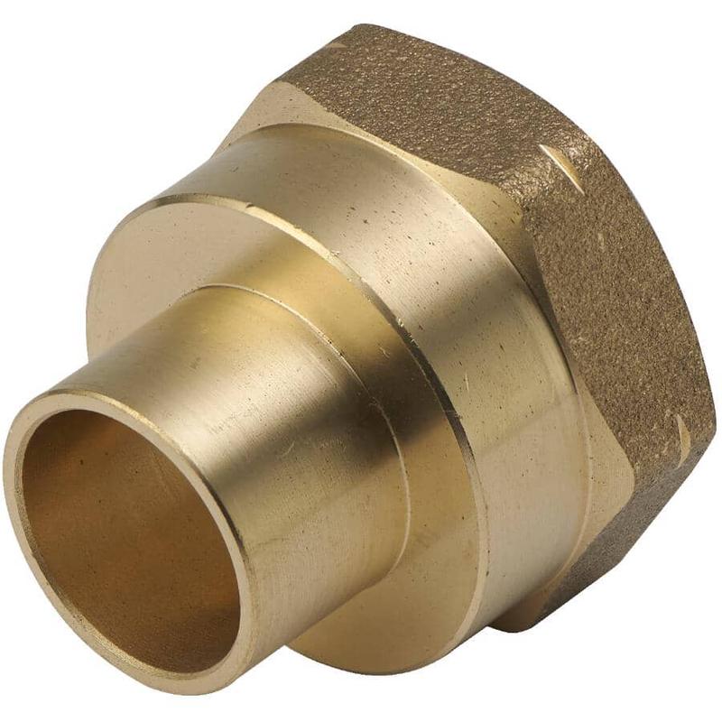 1/2\" Copper x 3/4\" FPT Brass Adapter