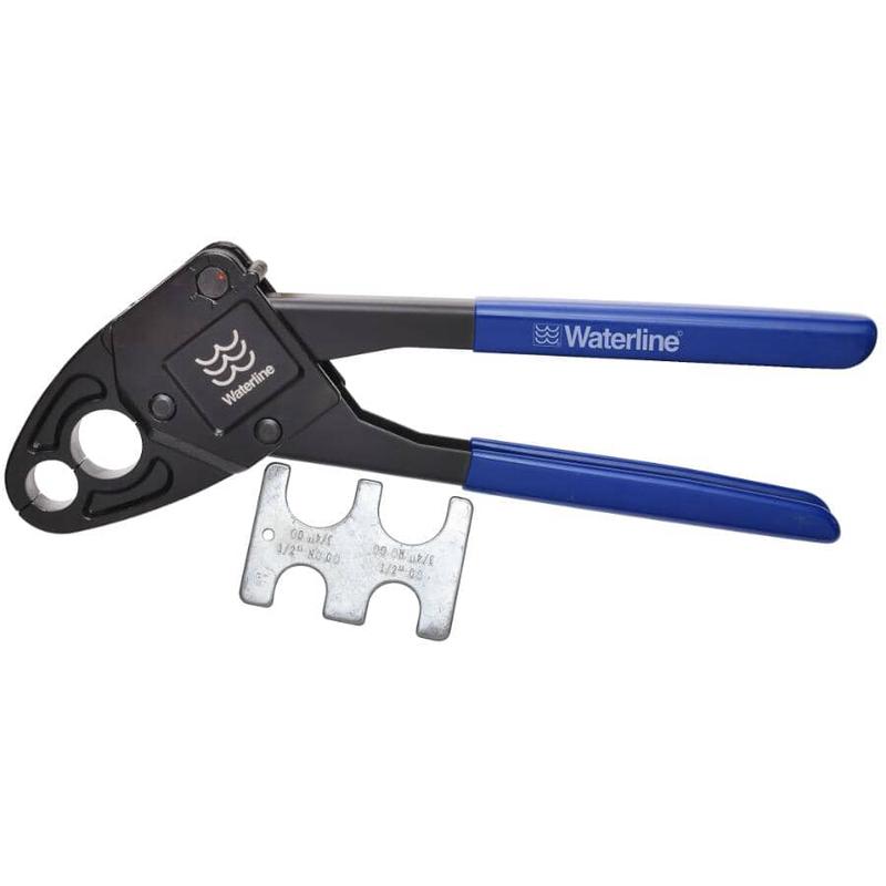 1/2\" & 3/4\" CrimpRite Combo Angle Head Crimp Tool