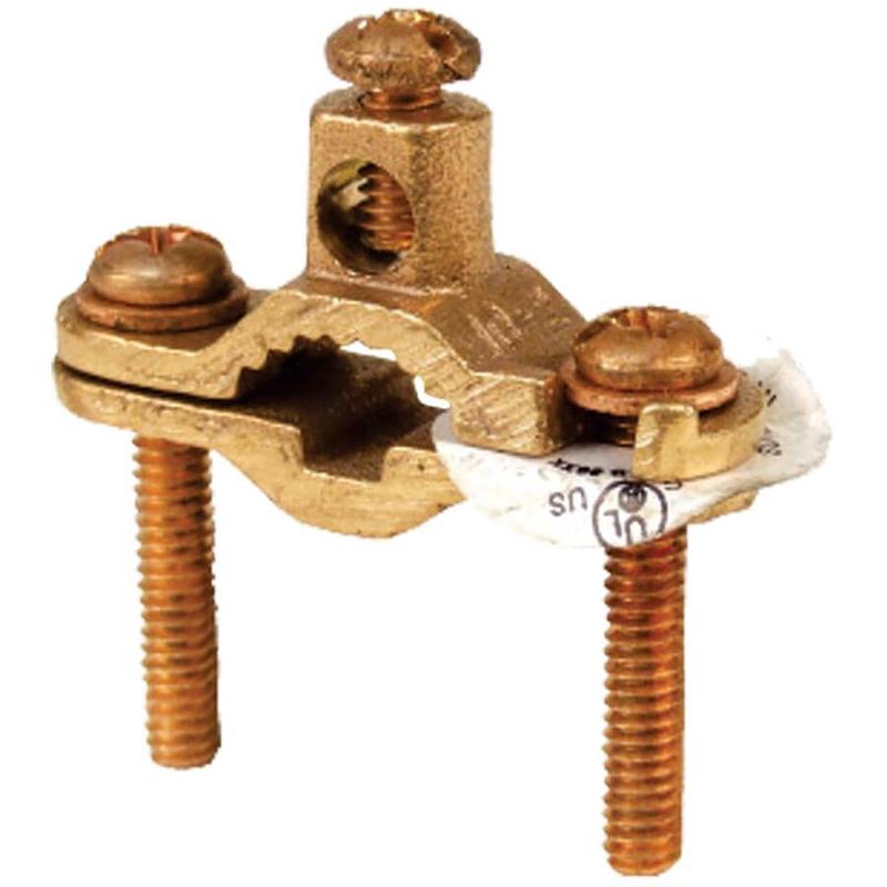 1/2\" - 1\" Copper Ground-Rod Clamp