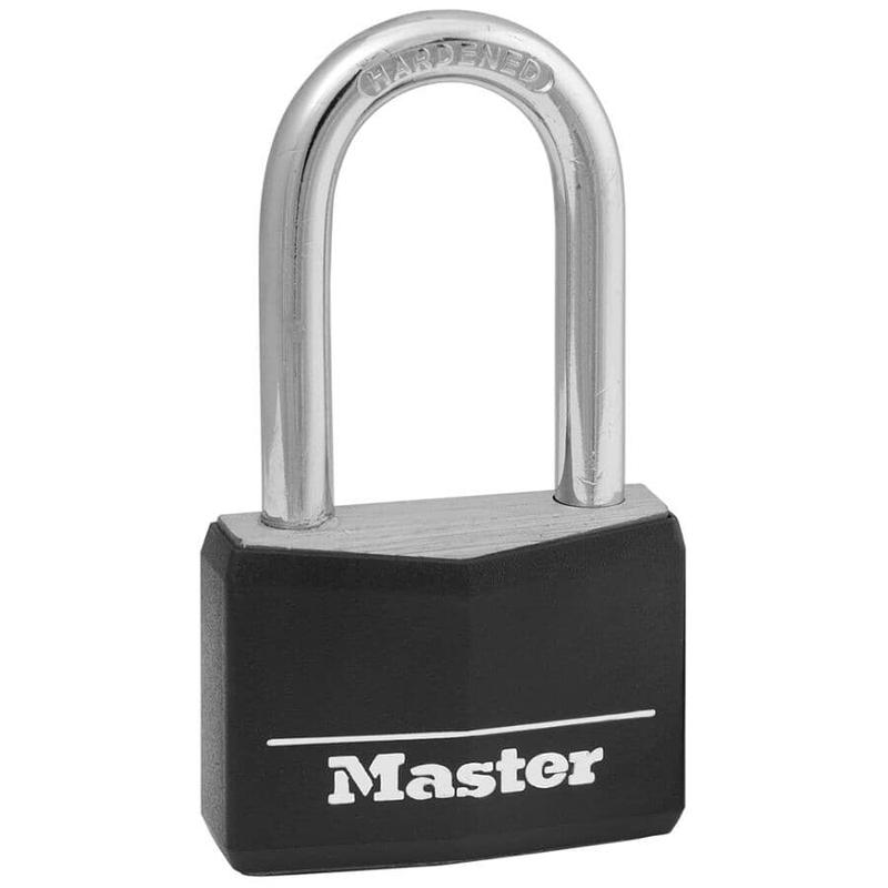 1-9/16\" Covered Brass Padlock, with 1-1/2\" Shackle