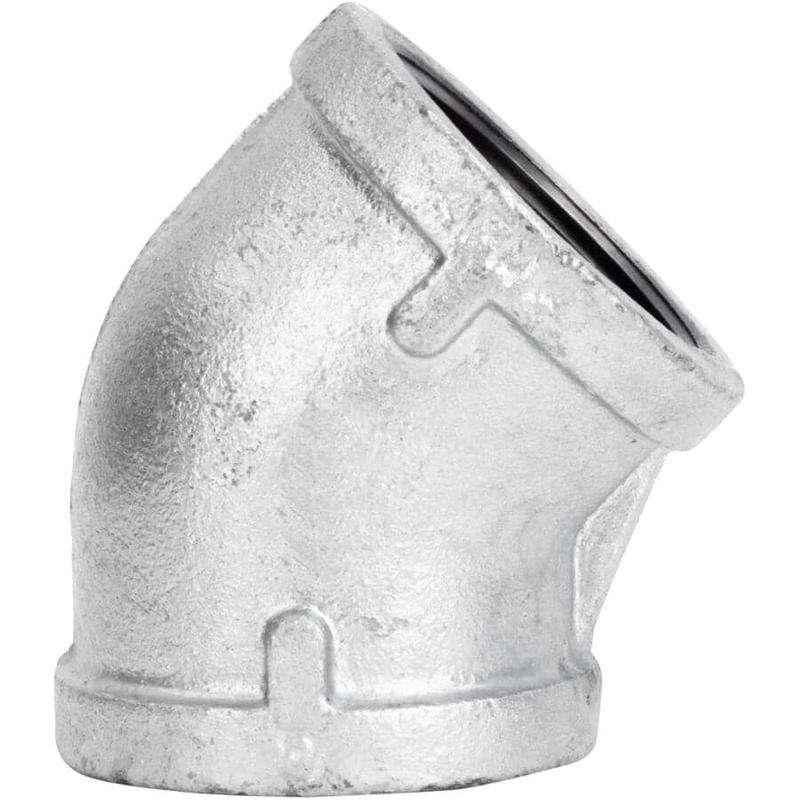 1/2\" Galvanized 45 Degree Elbow