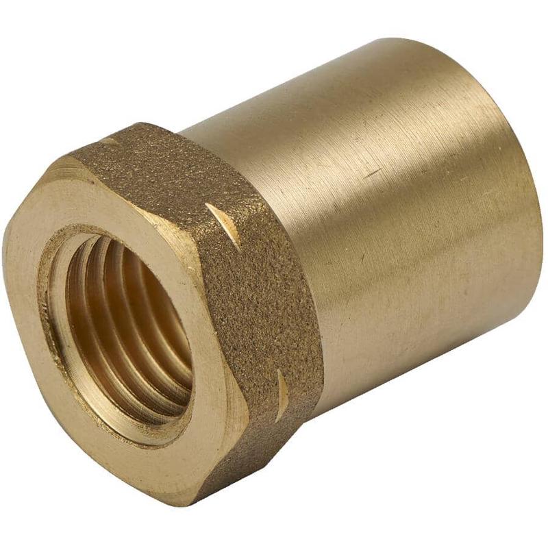 1/2\" Copper x 1/4\" FPT Brass Adapter