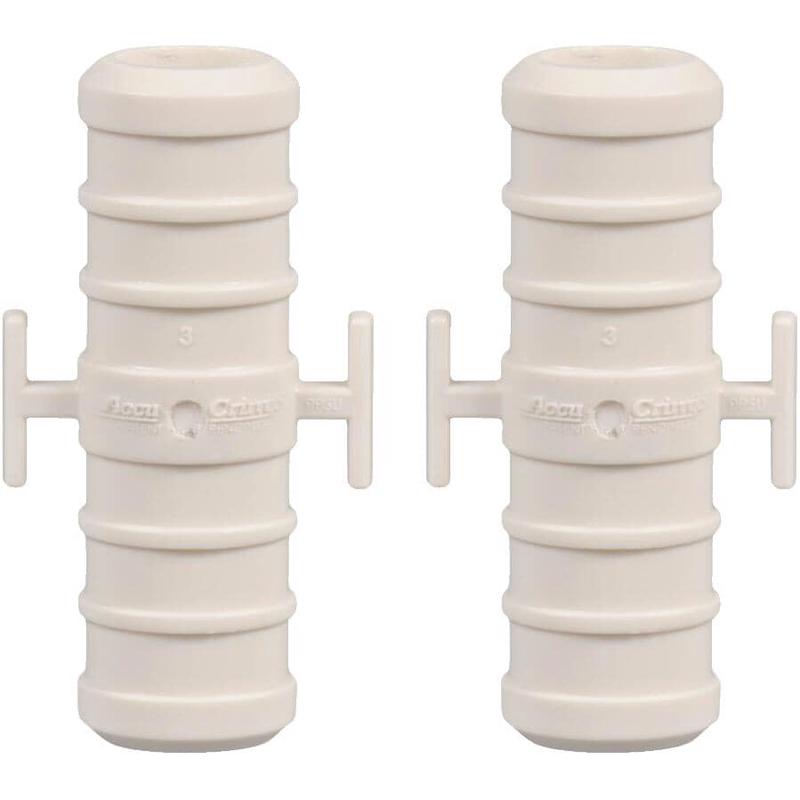1/2\" PEX Poly Couplings - 2 Pack