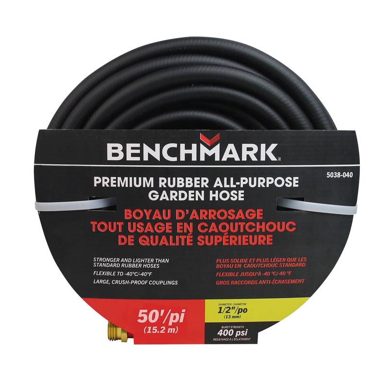 1/2\" x 50\' Rubber Garden Hose