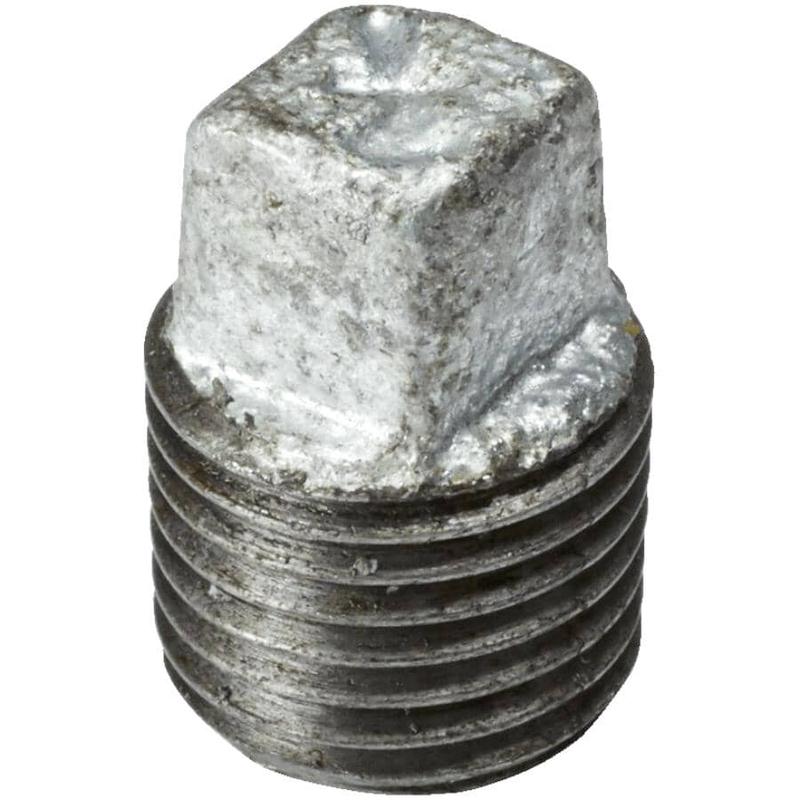 1/4\" Galvanized Solid Plug