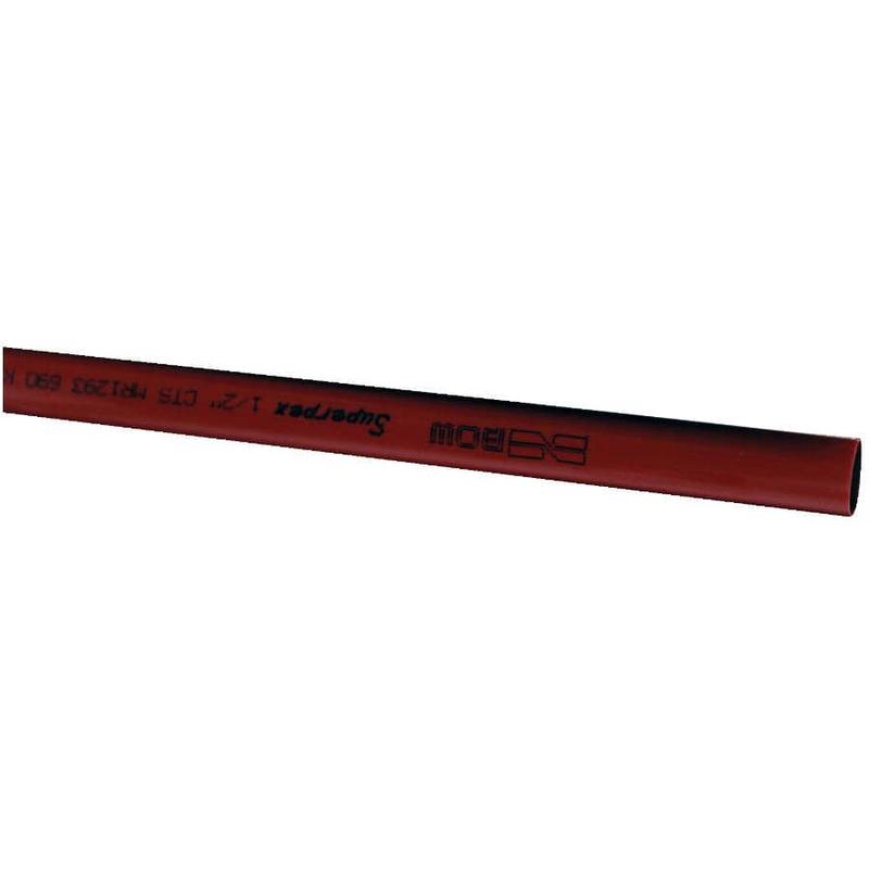 1/2\" x 10\' Red Poly SuperPex Pipe