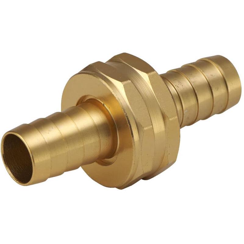 1/2\" x 3/4\" x 1/2\" Aluminum Hose Coupling