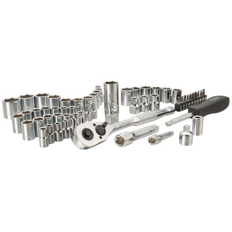 1/4\" & 3/8\" Drive Mechanic\'s Socket Set - 60 Piece, with Case