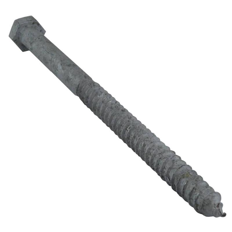 1/2\" x 8\" Galvanized Hex Lag Screw