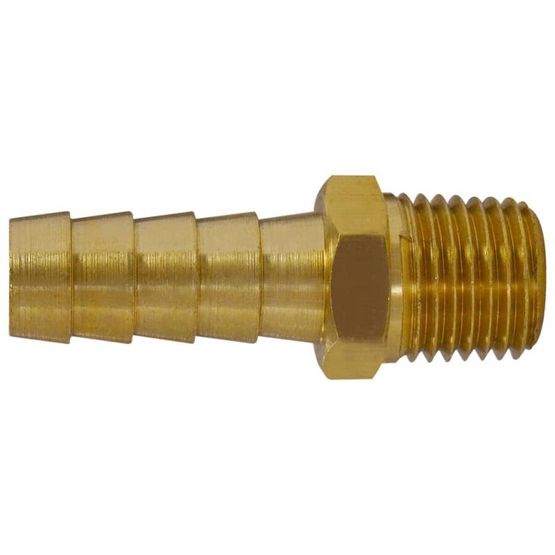 1/4\" Insert x 1/8\" MPT Brass Hose Connector
