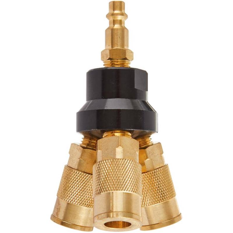 1/4\" 3-Way Hose Splitter Kit - 3 Piece