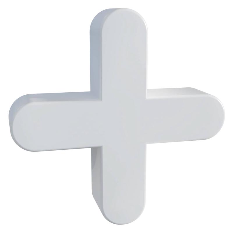 1/8\" Flexible Tile Spacers - White, 500 Pack