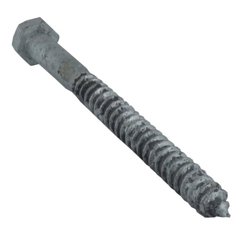 1/2\" x 6\" Galvanized Hex Lag Screw
