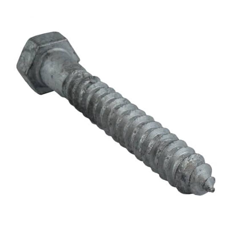 1/2\" x 3-1/2\" Galvanized Hex Lag Screw