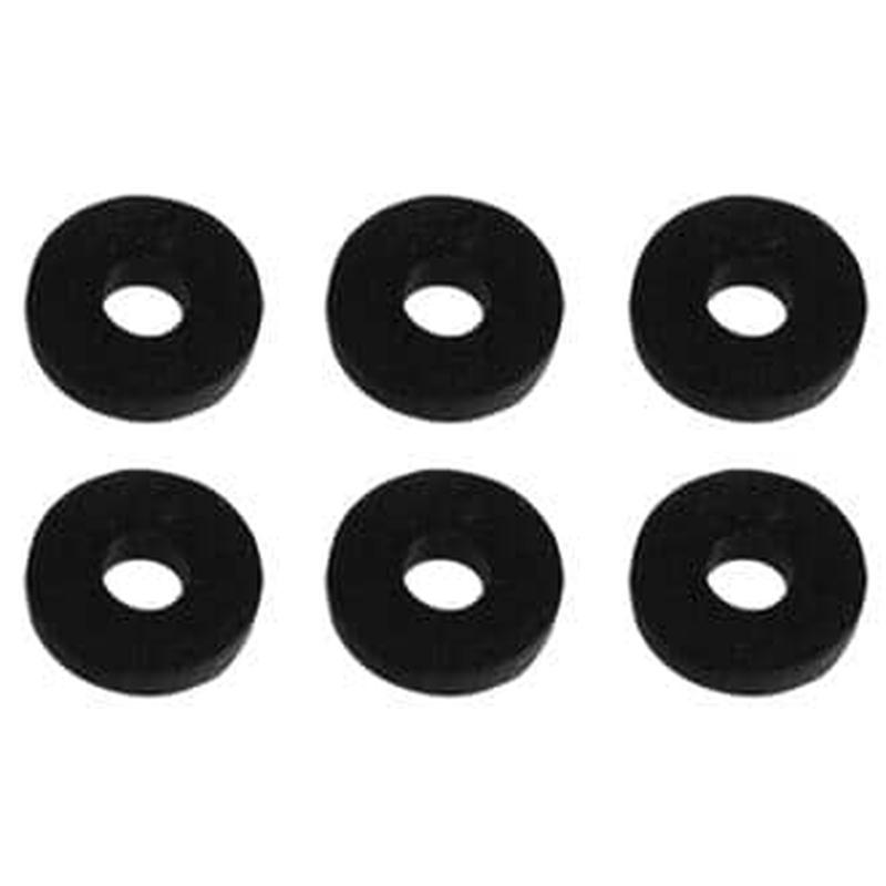 1/4\" Regular Flat Faucet Washers - 6 Pack
