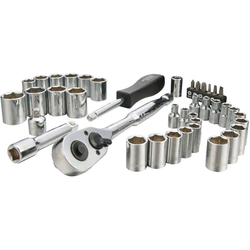 1/4\" & 3/8\" Drive Mechanic\'s Socket Set - 40 Piece, with Case