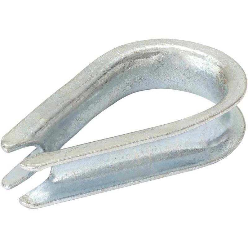 1/4\" Wire Rope Thimble - Zinc