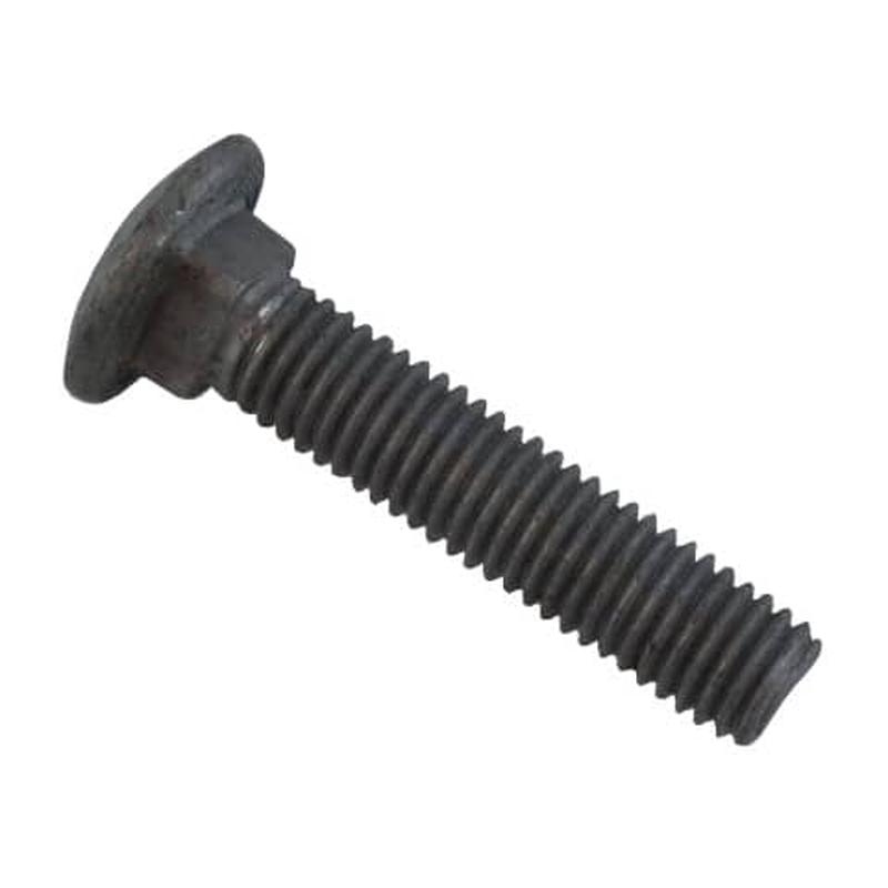 1/2\" x 2-1/2\" Galvanized Coarse Carriage Bolt