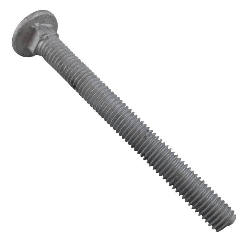 1/2\" x 5\" Galvanized Coarse Carriage Bolt