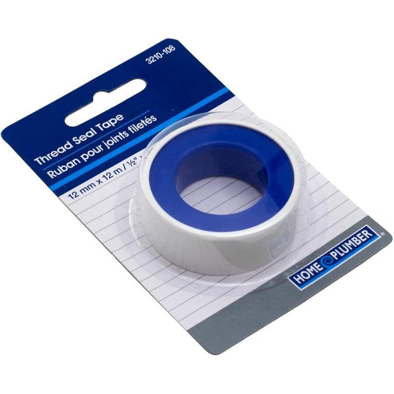 1/2\" x 480\" White Pipe Thread Tape