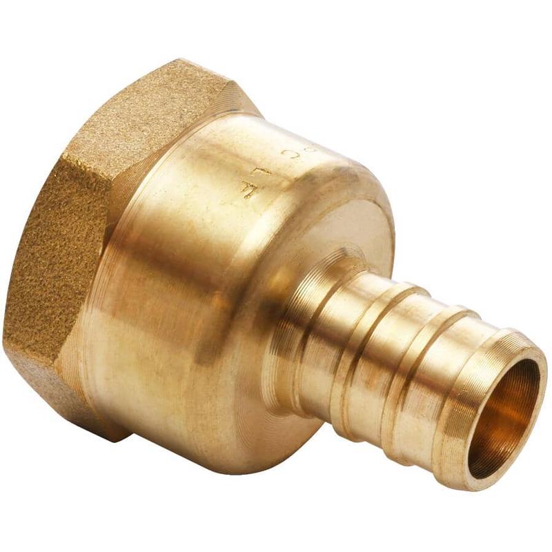 1/2\" PEX x 1/2\" FPT Brass Adapter