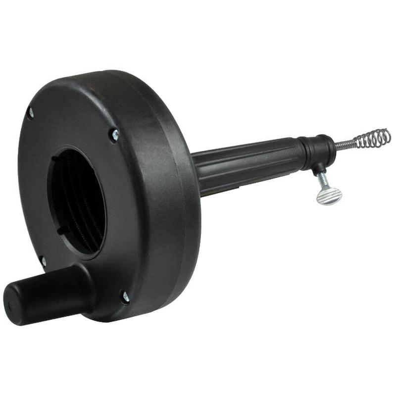 1/4\" x 15\' Pistol Grip Power Drum Drain Auger