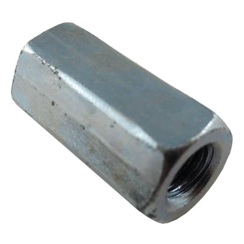 1/4\"-20 Zinc Plated Threaded Rod Coupling Nut