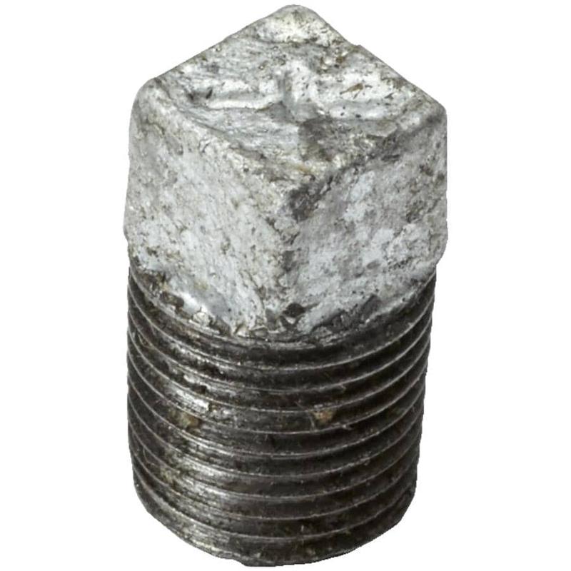 1/8\" Galvanized Solid Plug