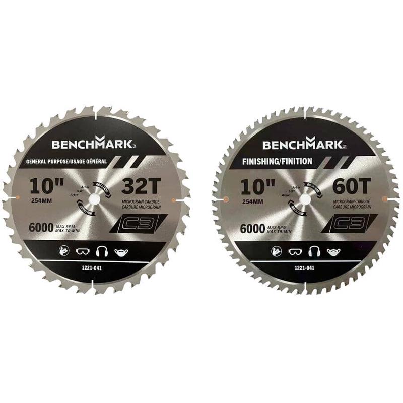 10\" Circular Saw Blade Set - 2 Pack