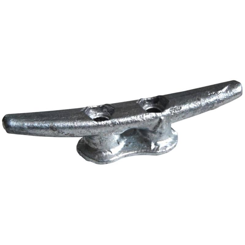 10\" Cast Iron Galvanized Dock Cleat