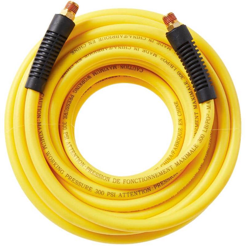 1/4\" x 50\' x 1/4\" Male National Pipe Thread Hybrid Air Hose