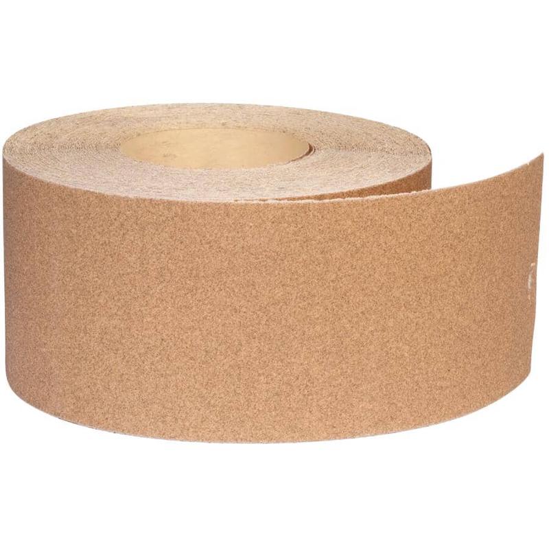 100 Grit Aluminum Oxide Sandpaper Roll - 3-2/3\" x 25\'