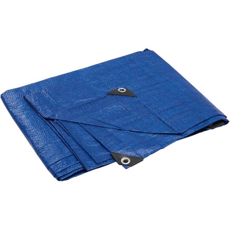 10\' x 12\' Light Duty Blue Poly Tarp